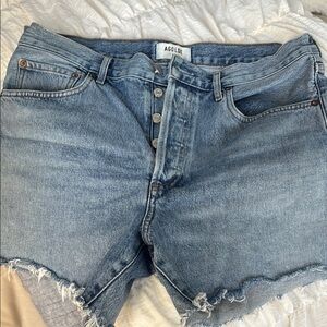 Agolde Light Blue Jean Shorts - Reese size 29